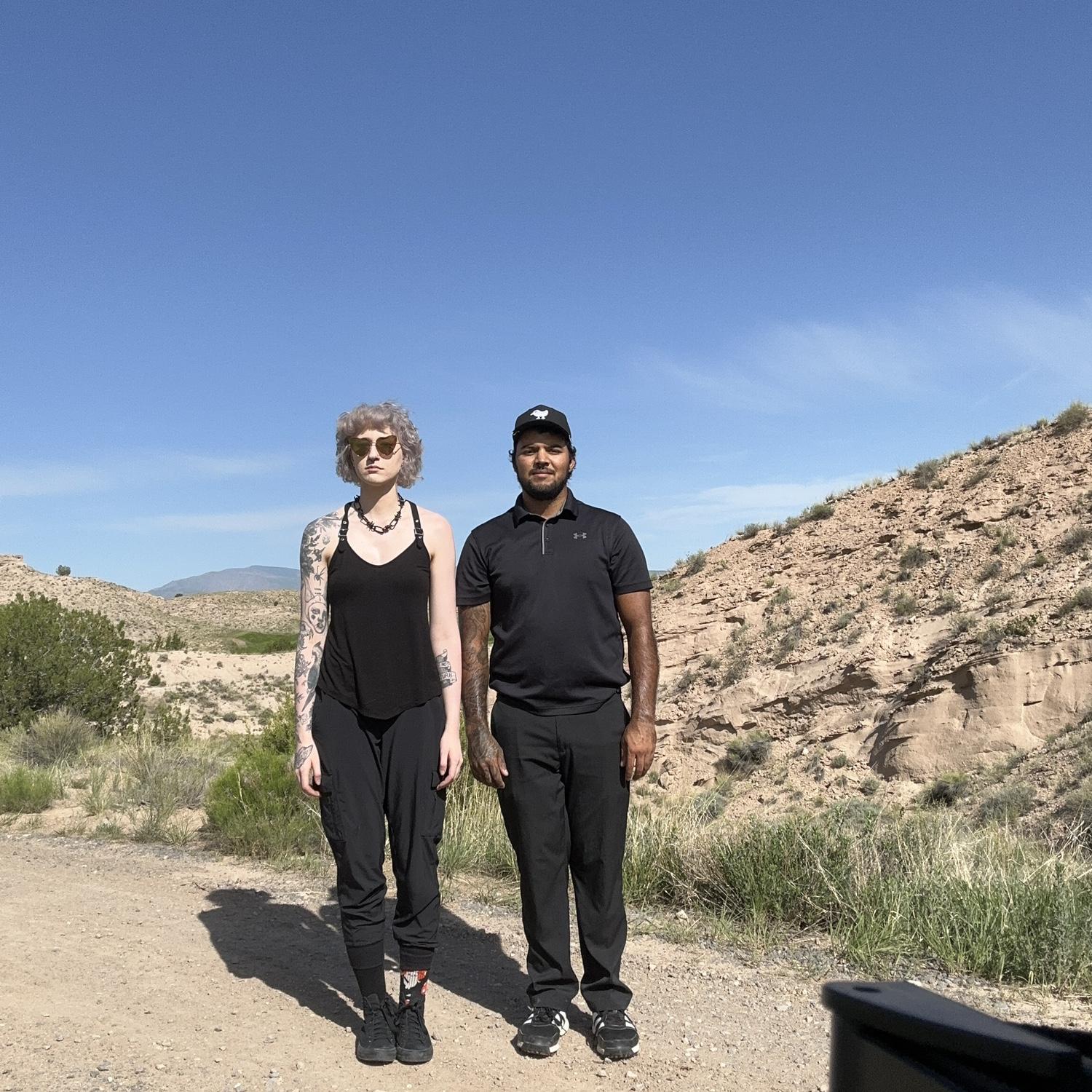 Black Mesa Golf Course, Wes Anderson style. 06/2023