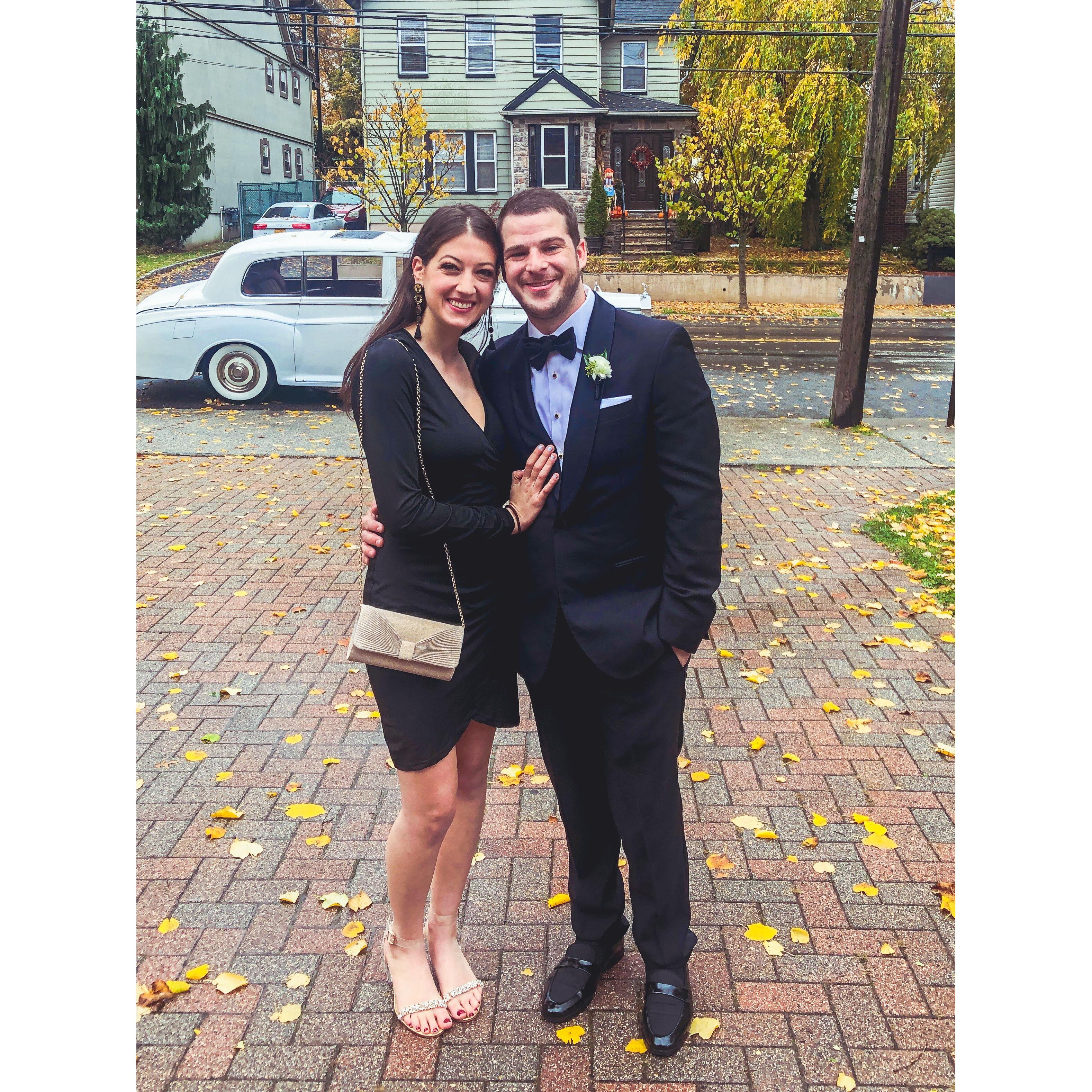 best man and his date