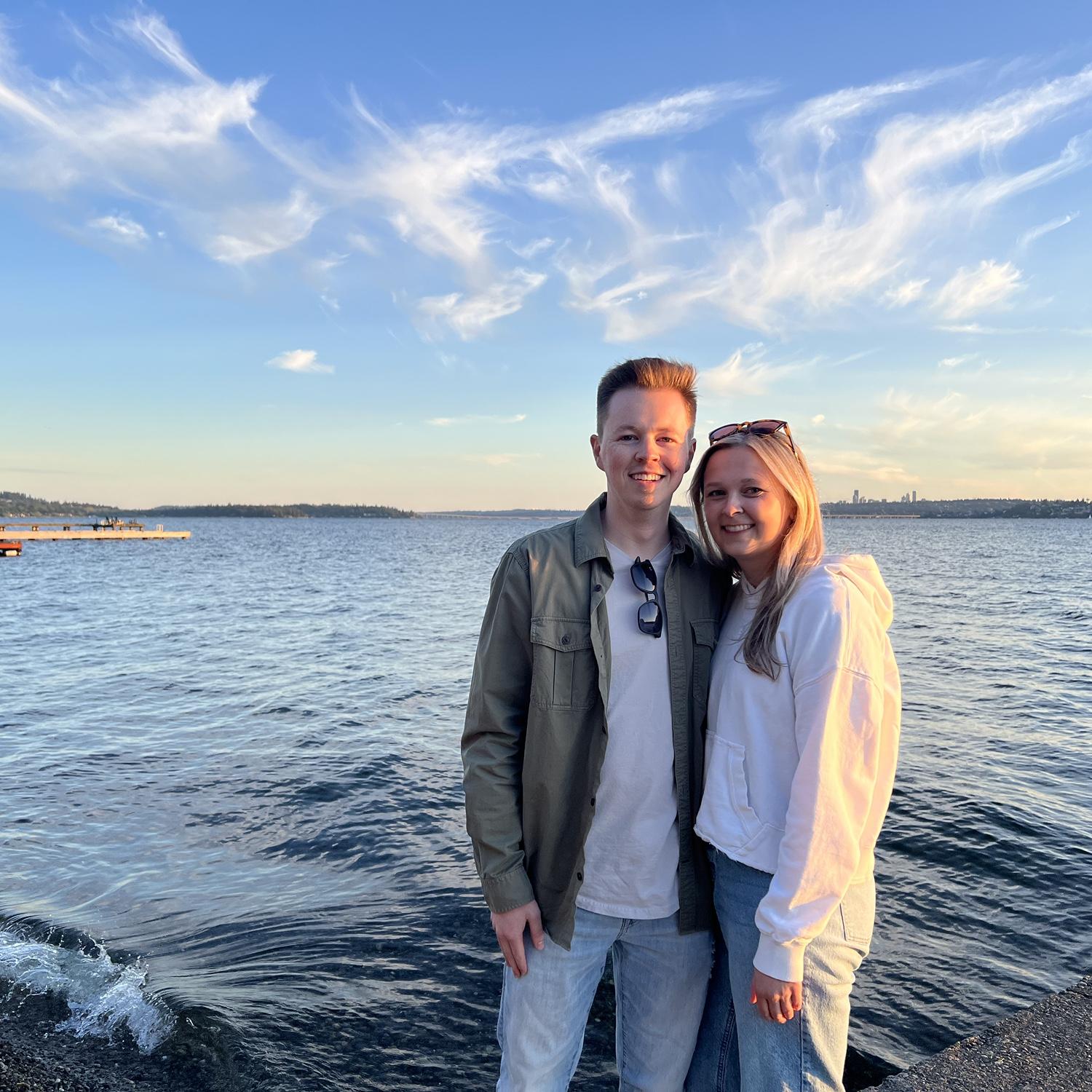Waverly Beach Park in Kirkland.  The day Ty asked Kaitlyn to be his girlfriend!
