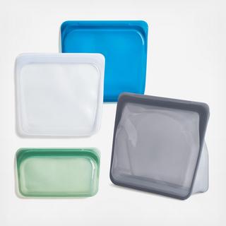 Reusable Silicone Bags - 4-Piece Set