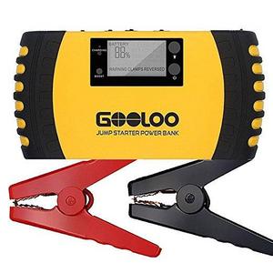 GOOLOO 1000A Peak 20800mAh Portable Car Jump Starter (Up to 8.0L Gas, 6.0L Diesel Engine) 12V Auto Battery Booster Phone Charger Power Pack Built-in LED Light and Smart Protection