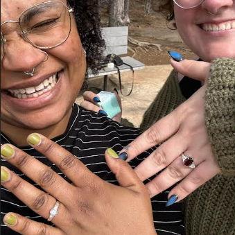 Engaged in Algonquin Provincal Park, Ontario, Canada 2025