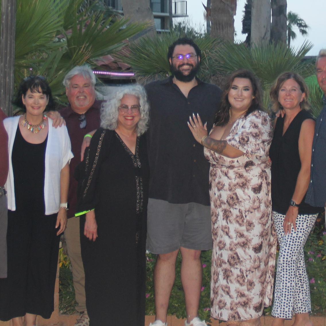 Family at the engagement.