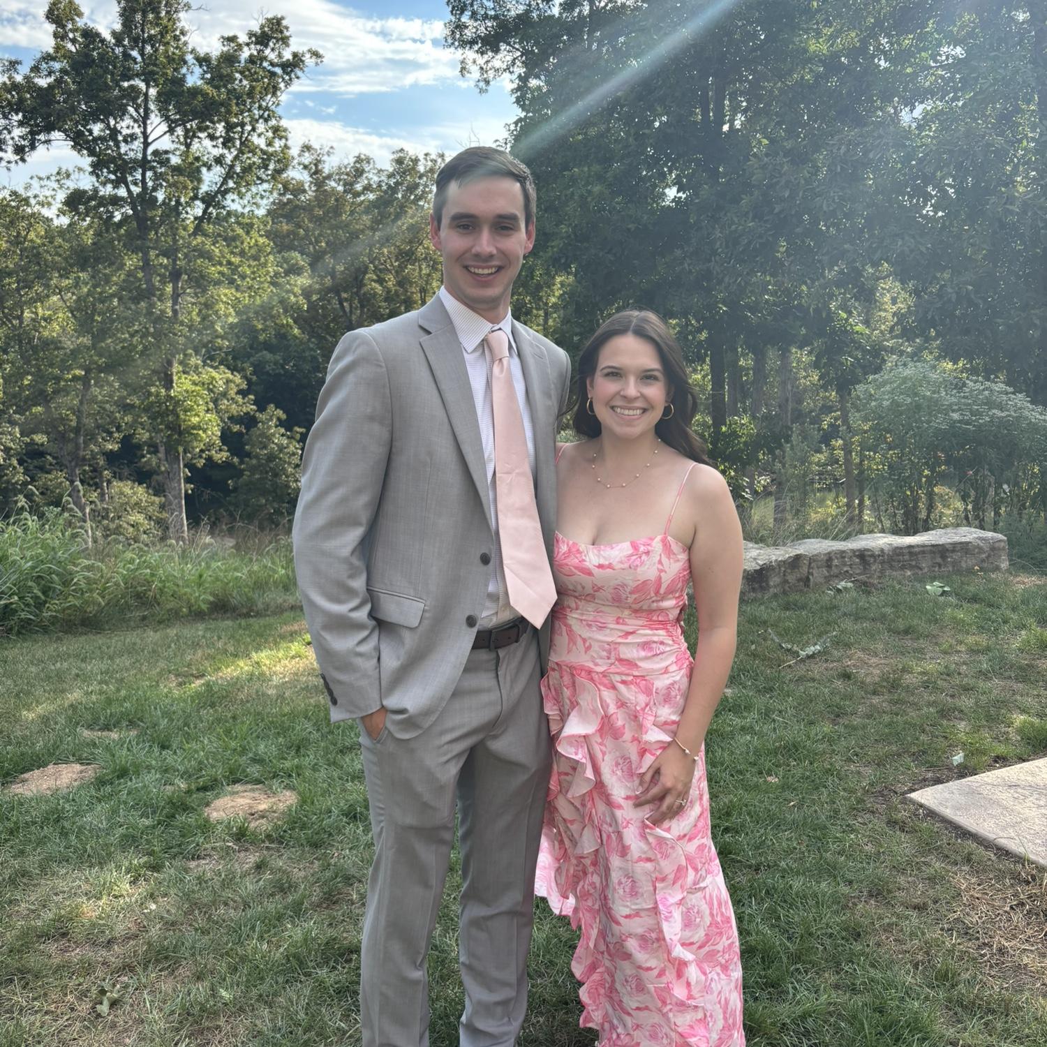 One of our many 2025 weddings, we adore celebrating love (8/2025)