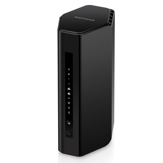 NETGEAR - Wi-Fi 7 Router Nighthawk BE9300 Tri-band Router - Black