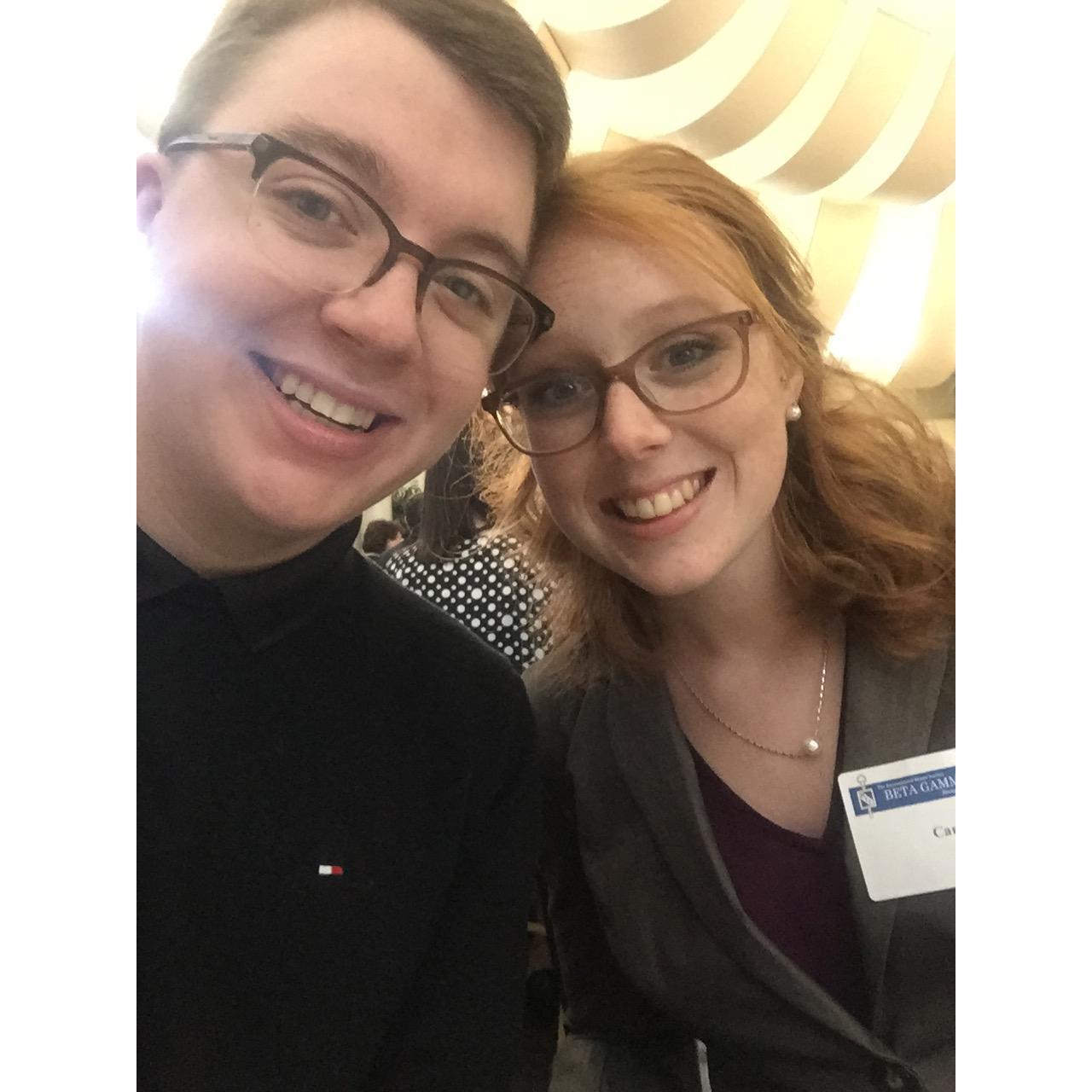 Cara's Honor Society Induction Ceremony
2016