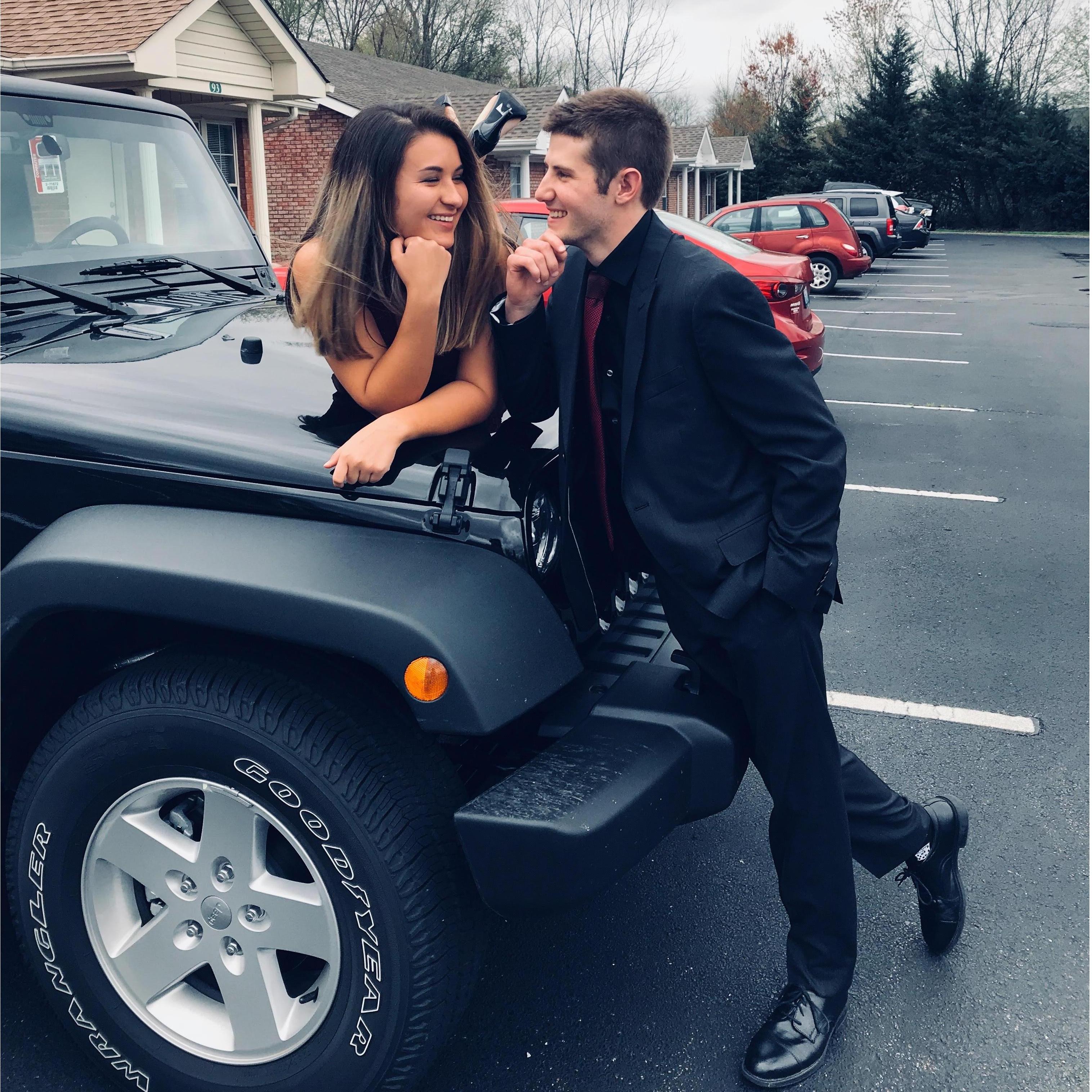 Blake was so excited to be asked out to Alexis's sorority formal.