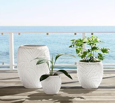 Fronds Place Planters | Large