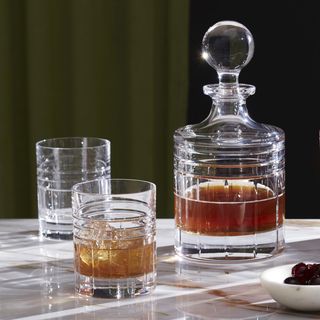 Tempo Crystal 5-Piece Whiskey Set