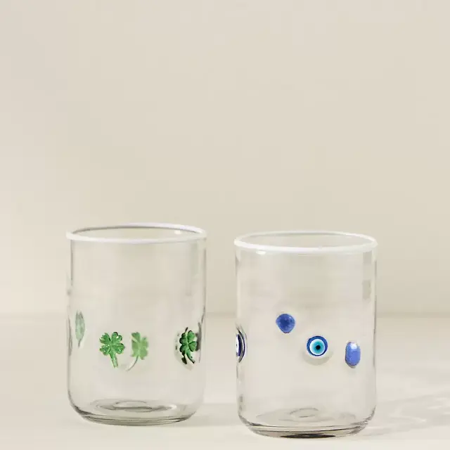 Lucky Juice Glass - SHAMROCK