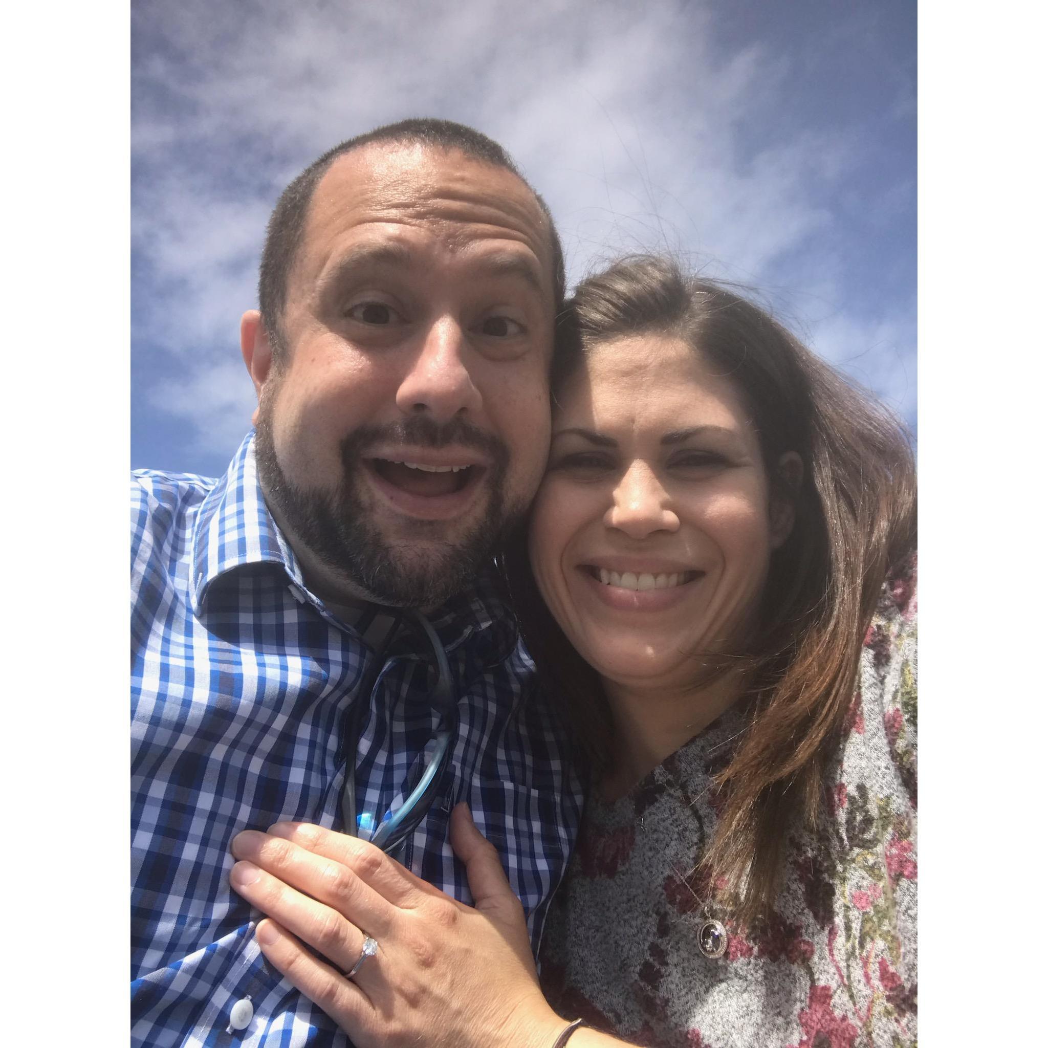 She said "Yes!"