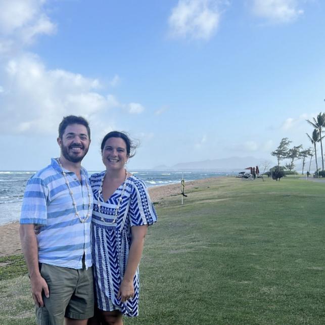 Our first luau in Hawaii