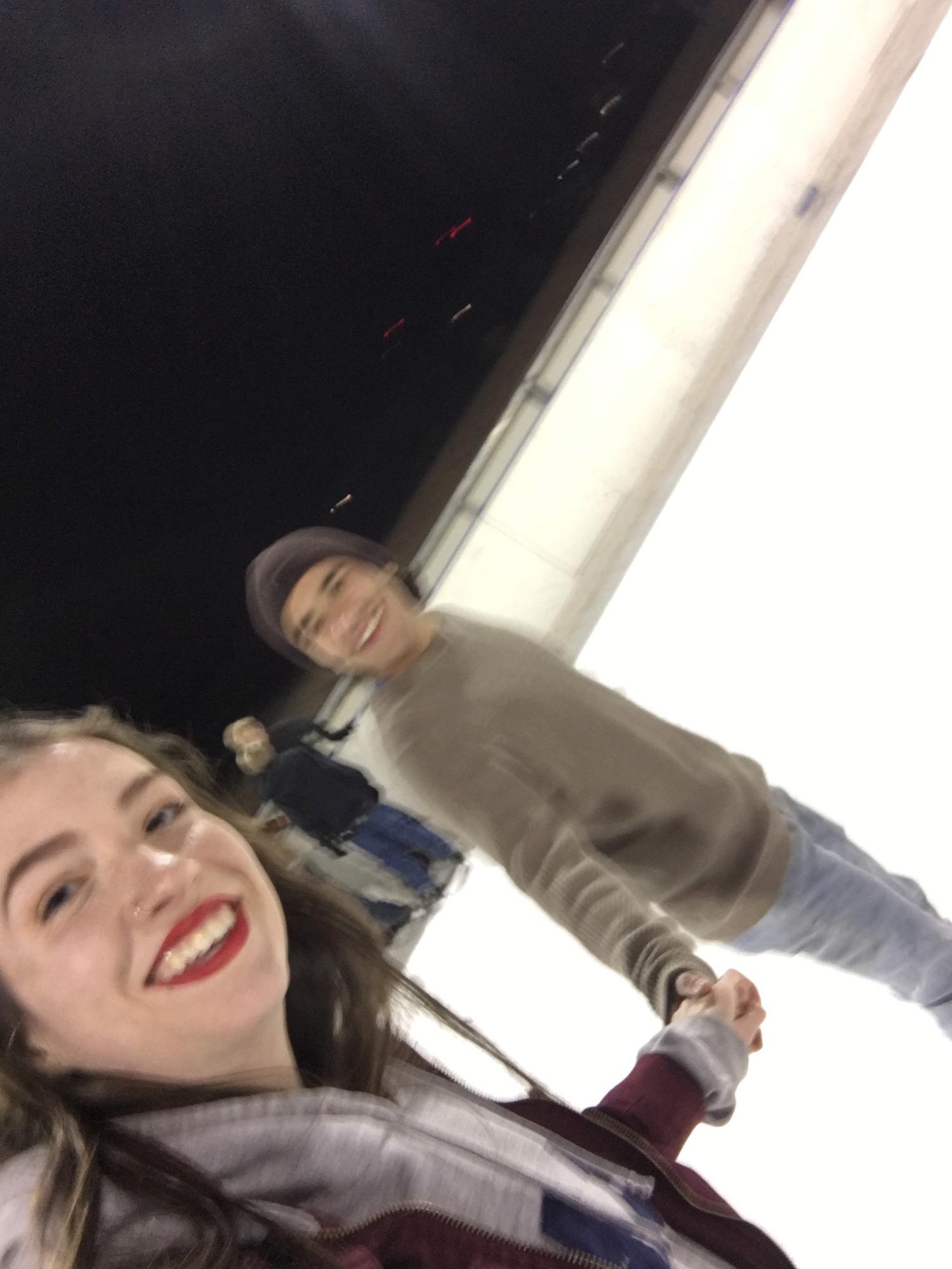 Kenya’s first time ice skating
