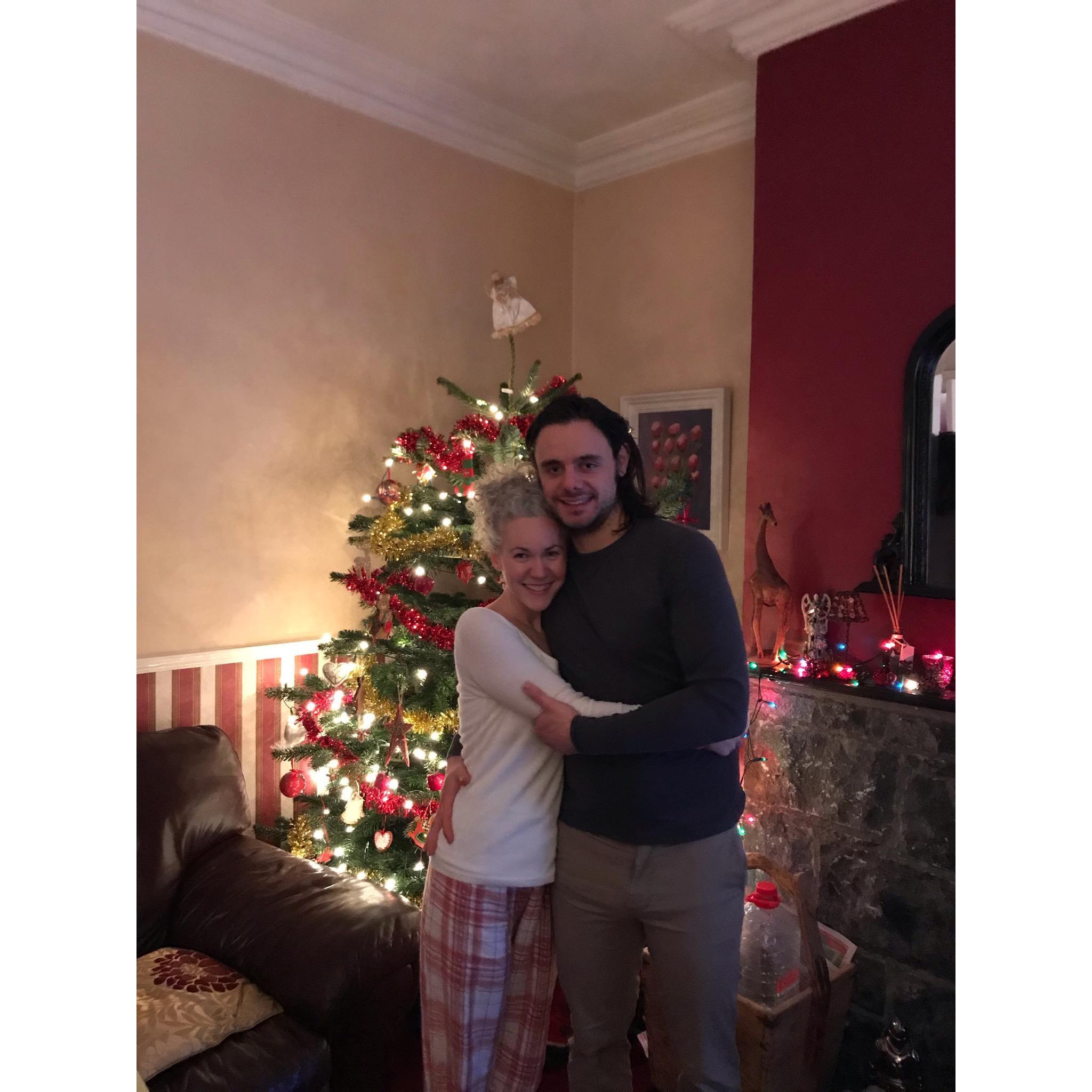 Our first Christmas together in Ireland