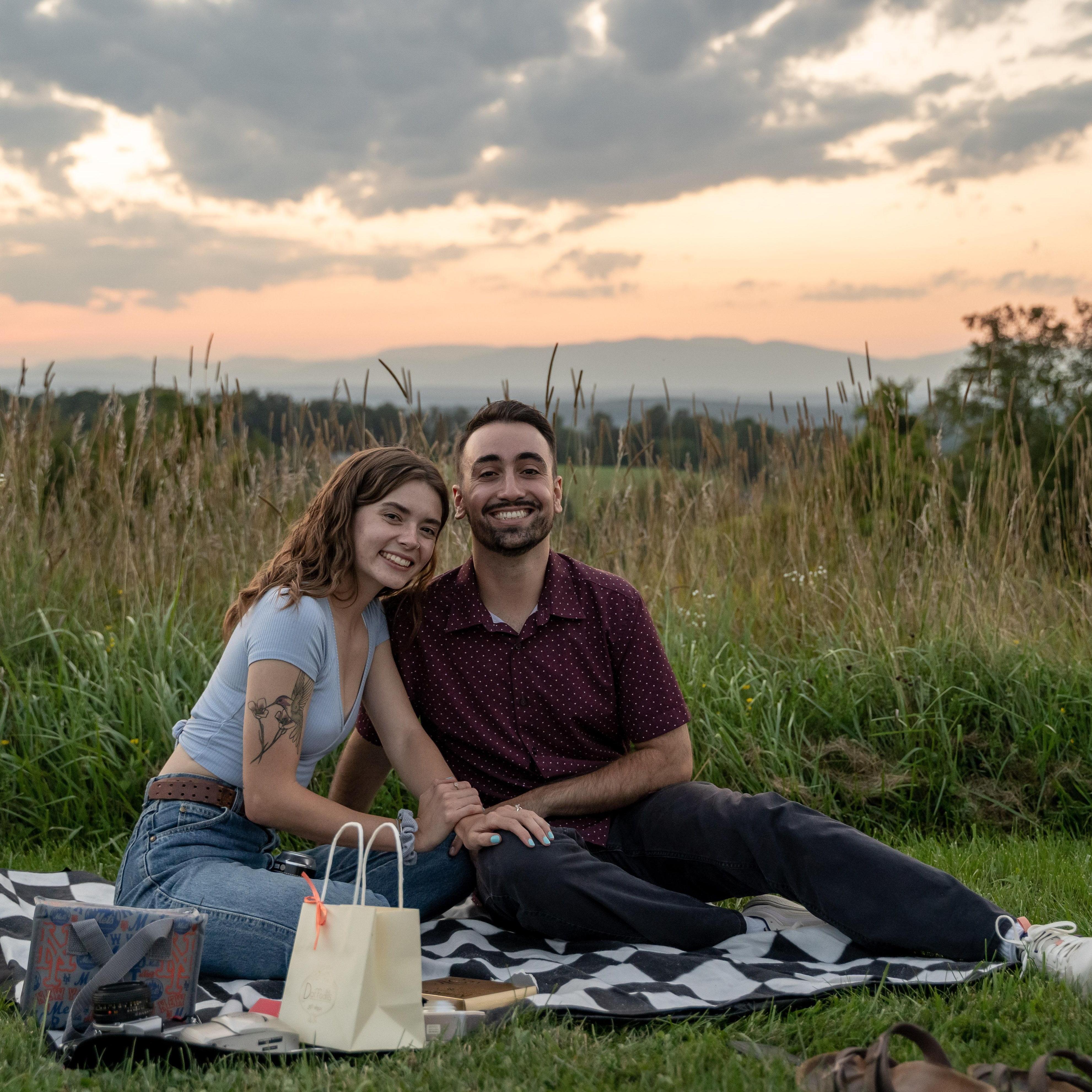 Engaged on Burger Hill!