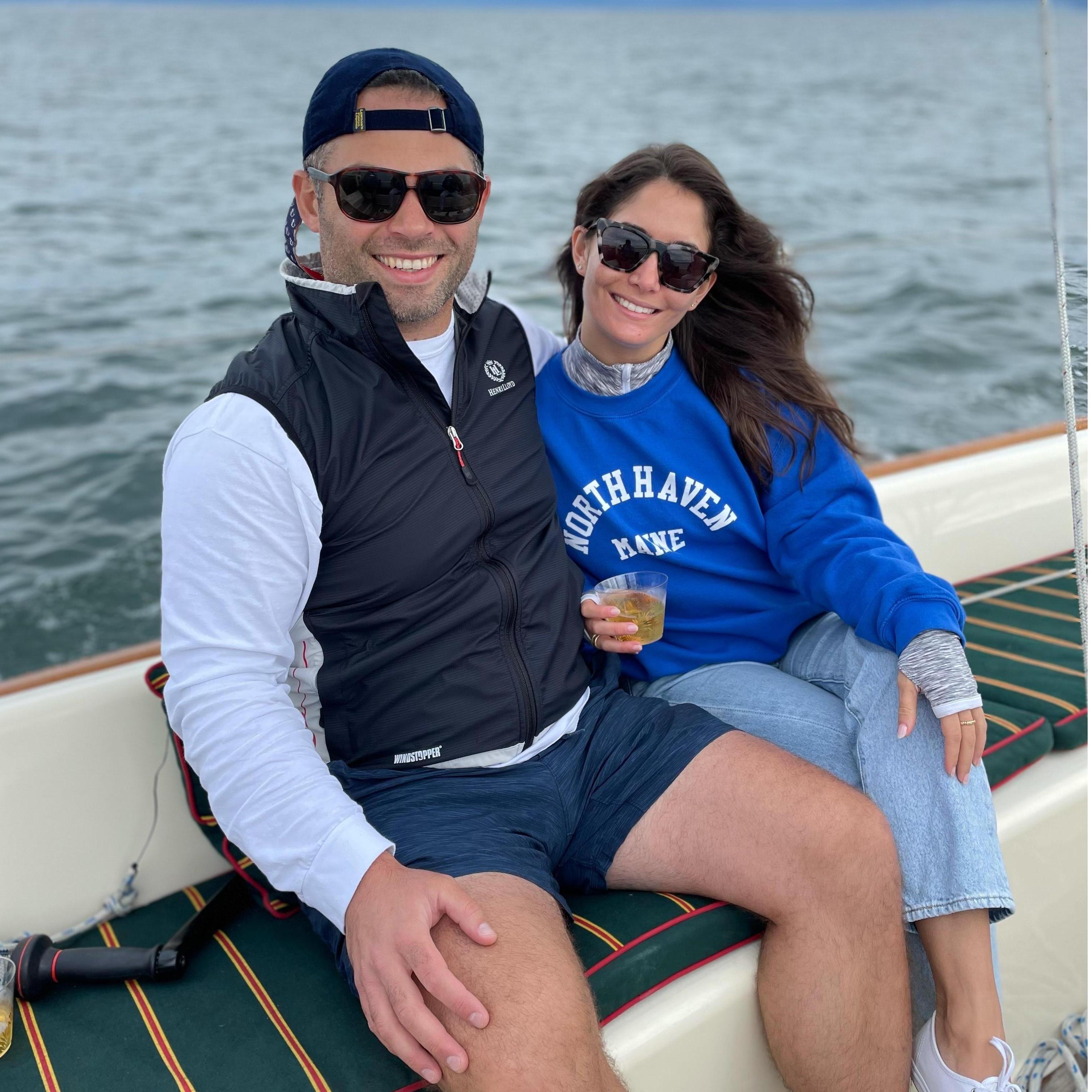 Being sporty together.