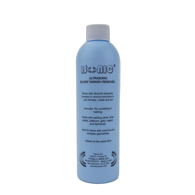 iSonic CSST01 Ultrasonic Tarnish Remover, 8 fl. oz. Bottle (Do Not Dilute)