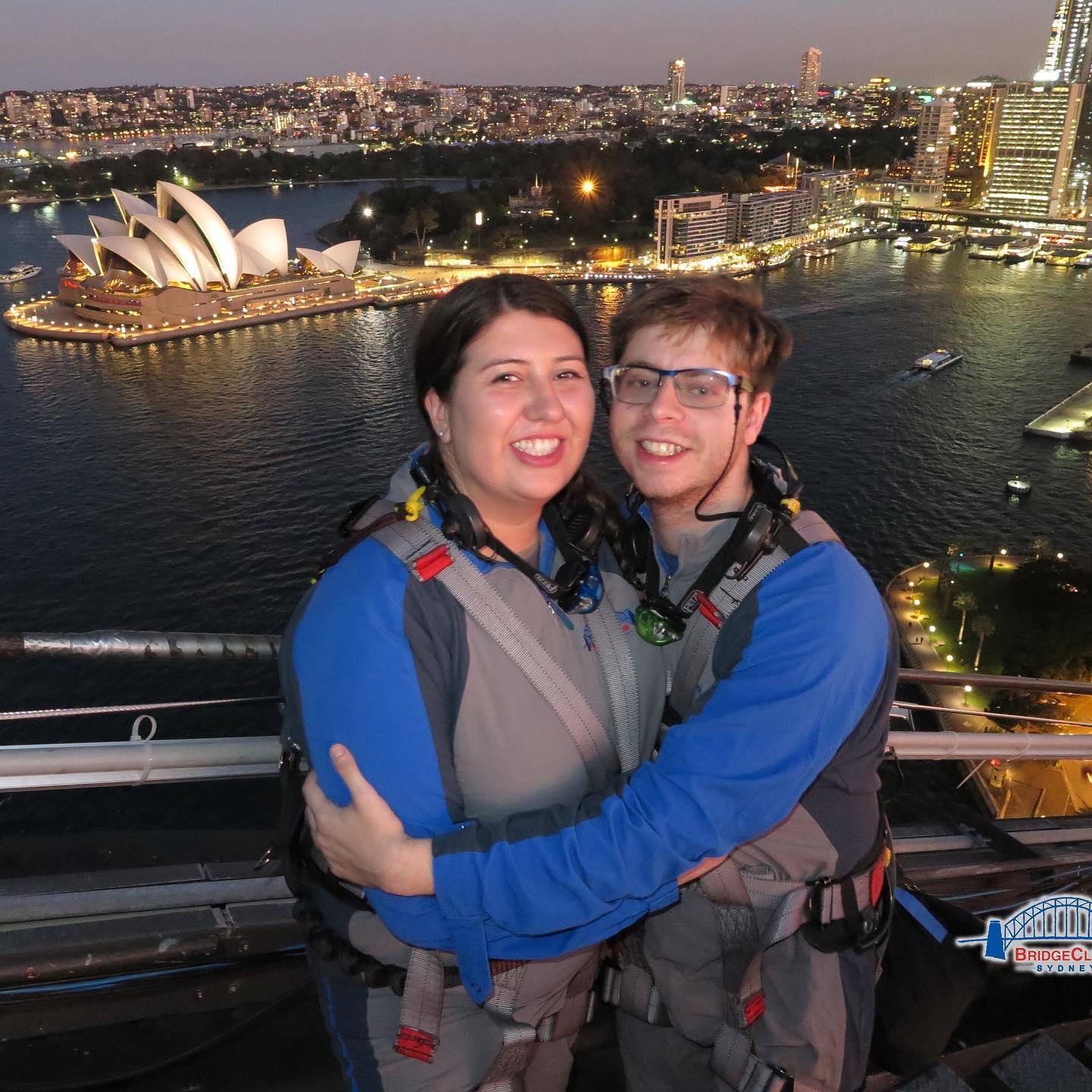 An amazing view for our first international trip together!