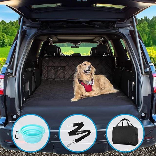Universal Car Seat Covers for Dogs: Cargo Liner/Seat Protector for Cars, Trucks & SUVs - Waterproof, Heavy Duty Pet Carseat Cover for Back or Front Seats