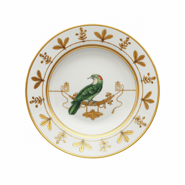 Soup plate Volière Coucou Didrie