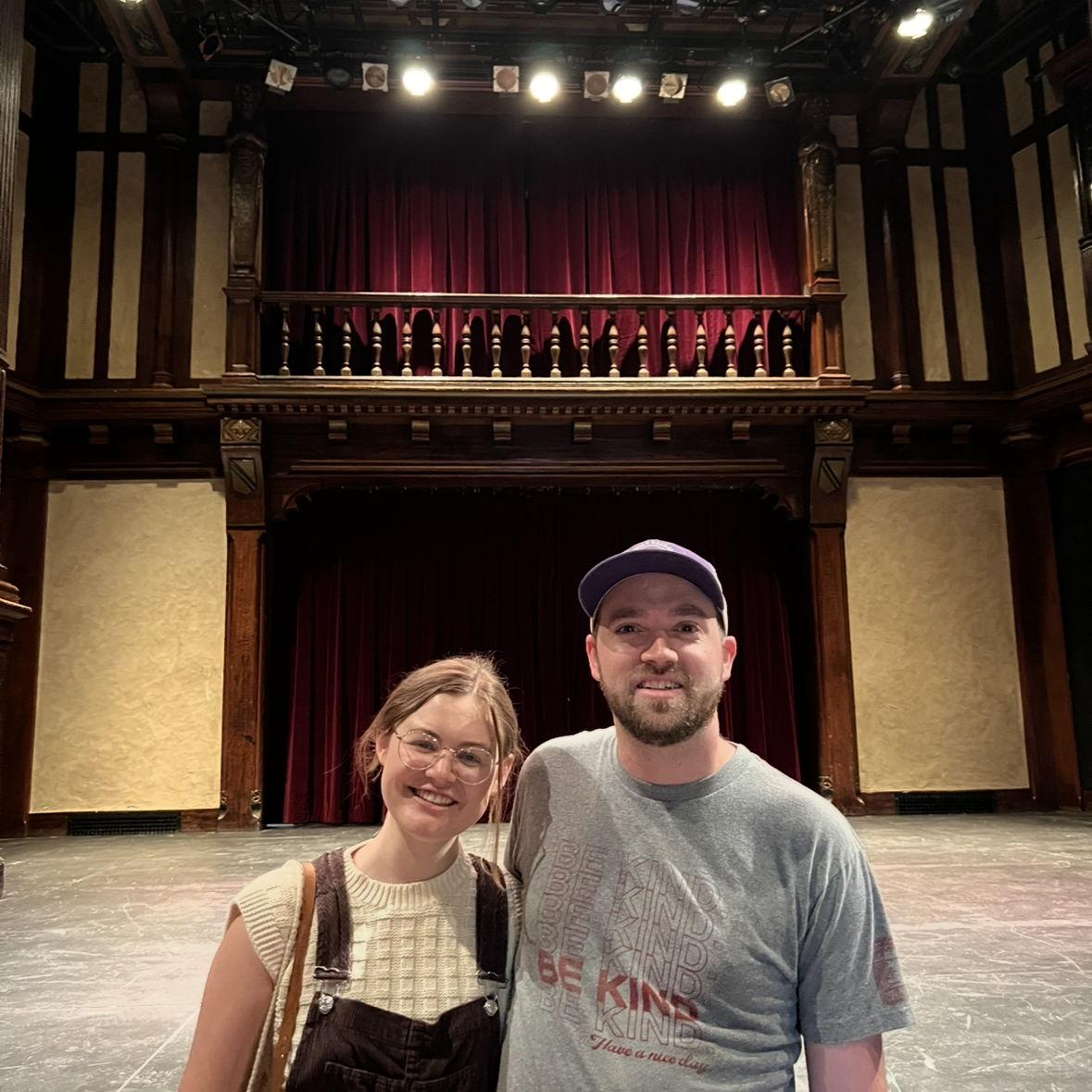 At the Folger Shakespeare Library's Blackfriars Theater