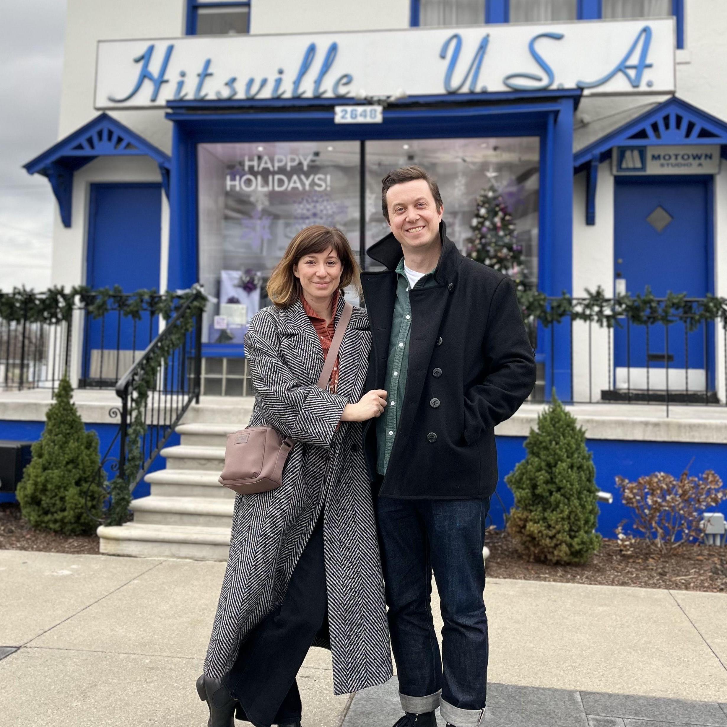 At the Motown Museum in Michael's hometown of Detroit, MI.