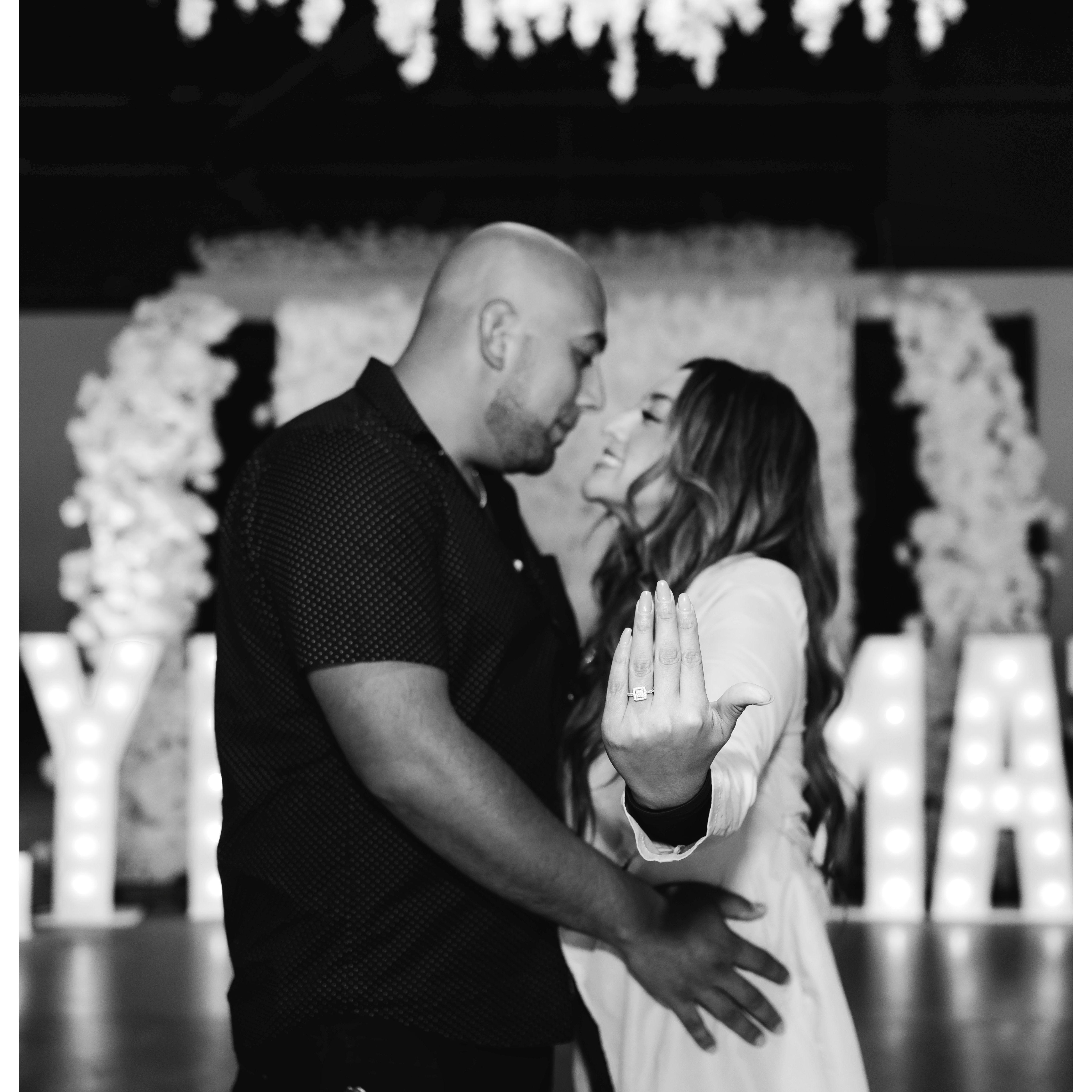 Julie said "Finally, YES!!!"
