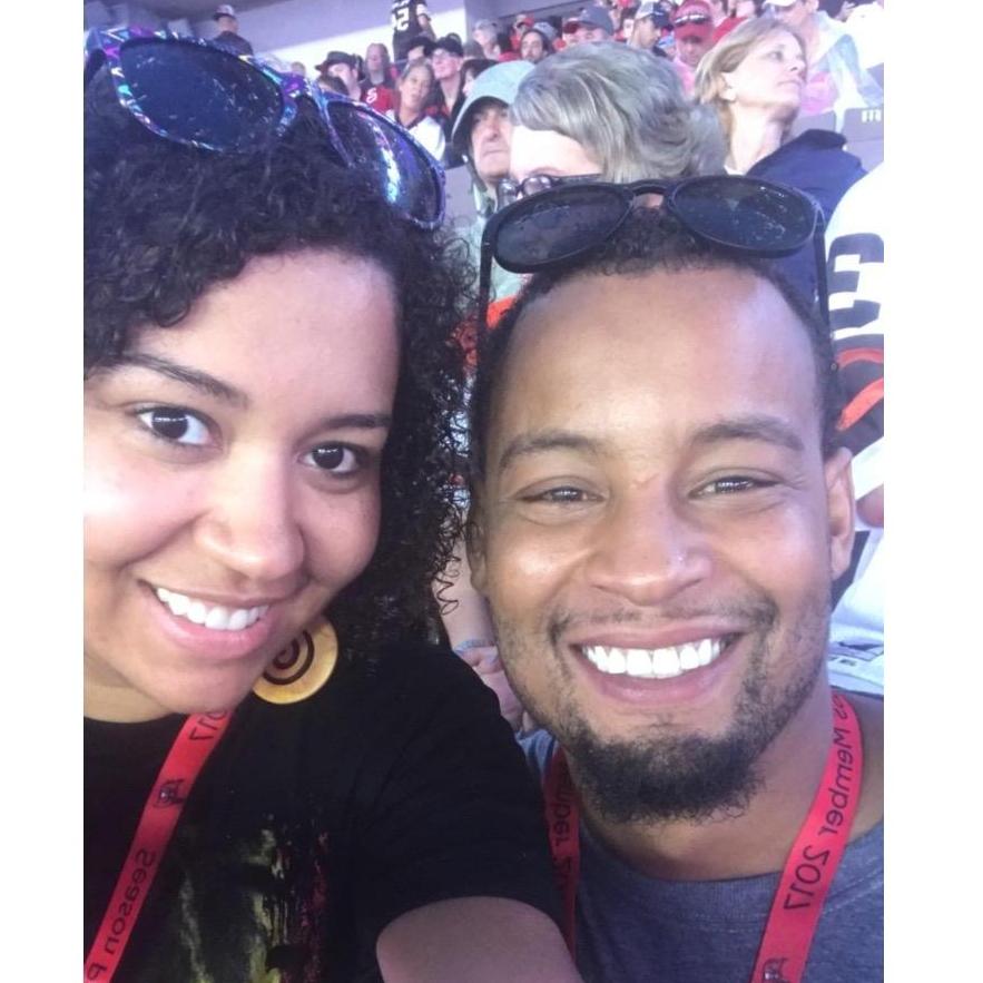 Our Love at a Bucs game