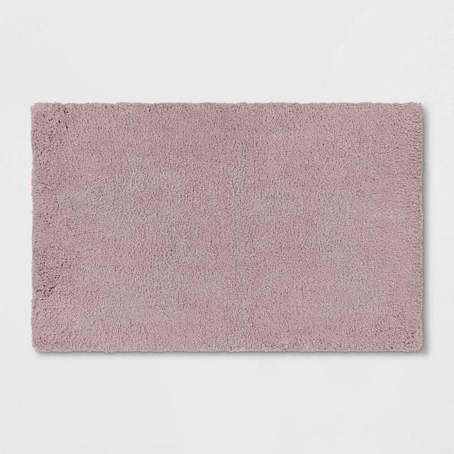 21"x34" Bath Rug Light Mauve - Threshold Signature™