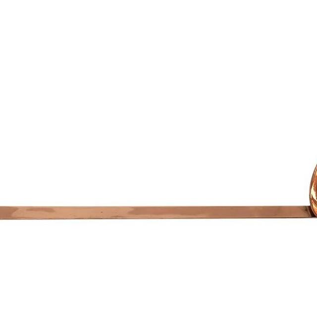 Pink Peony Copper Ladle for Drawing Soup Water Utensils Capacity 50 ML (Gold)