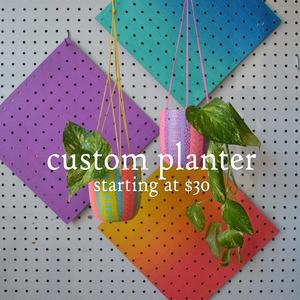 Custom Hanging Planter