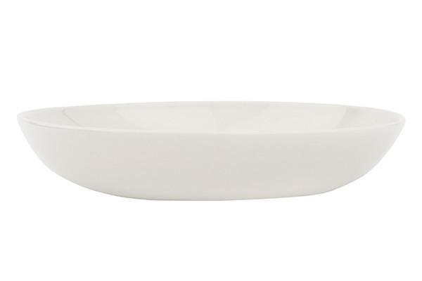 Shell Bisque Pasta Bowl (Set of 4) - White