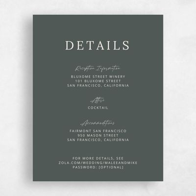 Dark Seaweed, Green Wedding Enclosure - Keanu