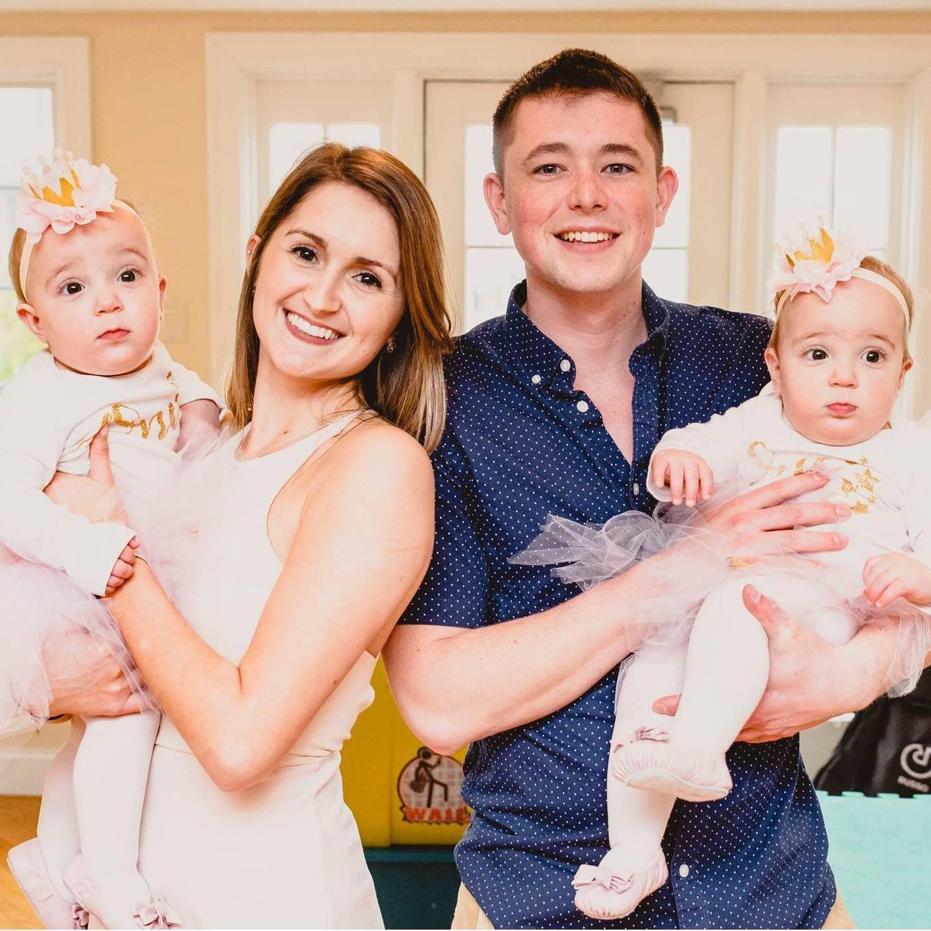 Reagan and Harper's first birthday party