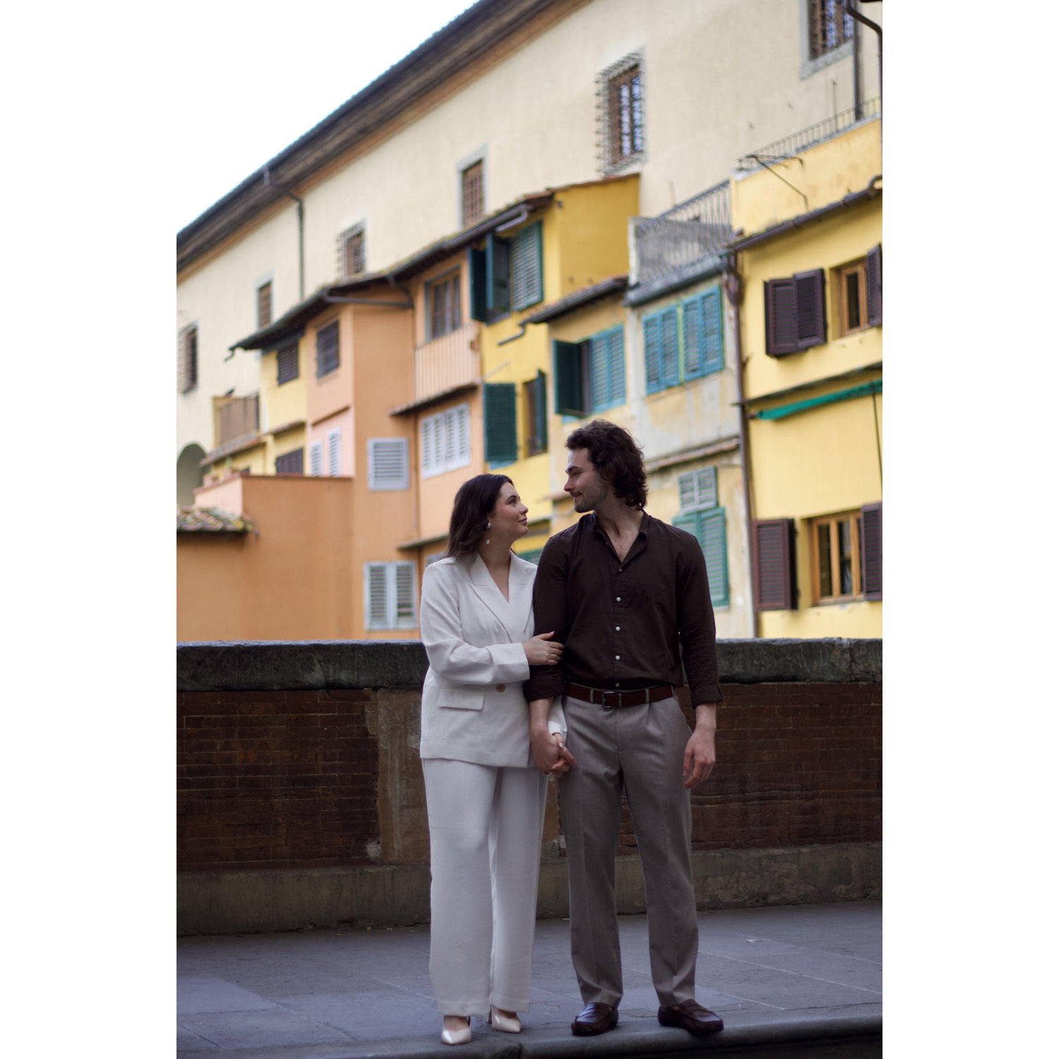 Engagement photoshoot in Florence Italy