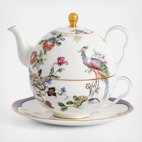 【美品】ウェッジウッド★ジェイド★Tea for two Wedgwood, Fortune 2-Piece Tea Set | Zola