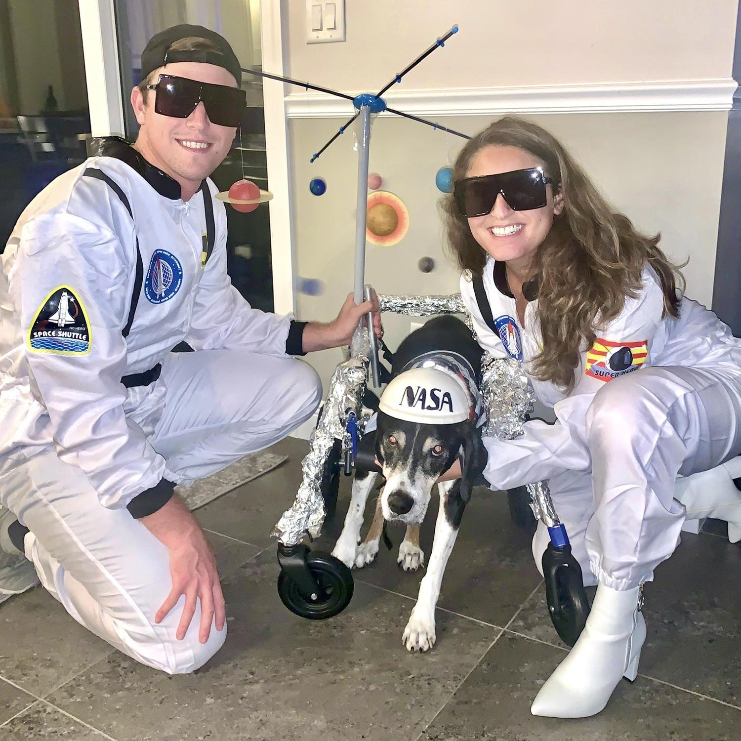 Halloween 2020 
Rocky the "Lunar Rover"