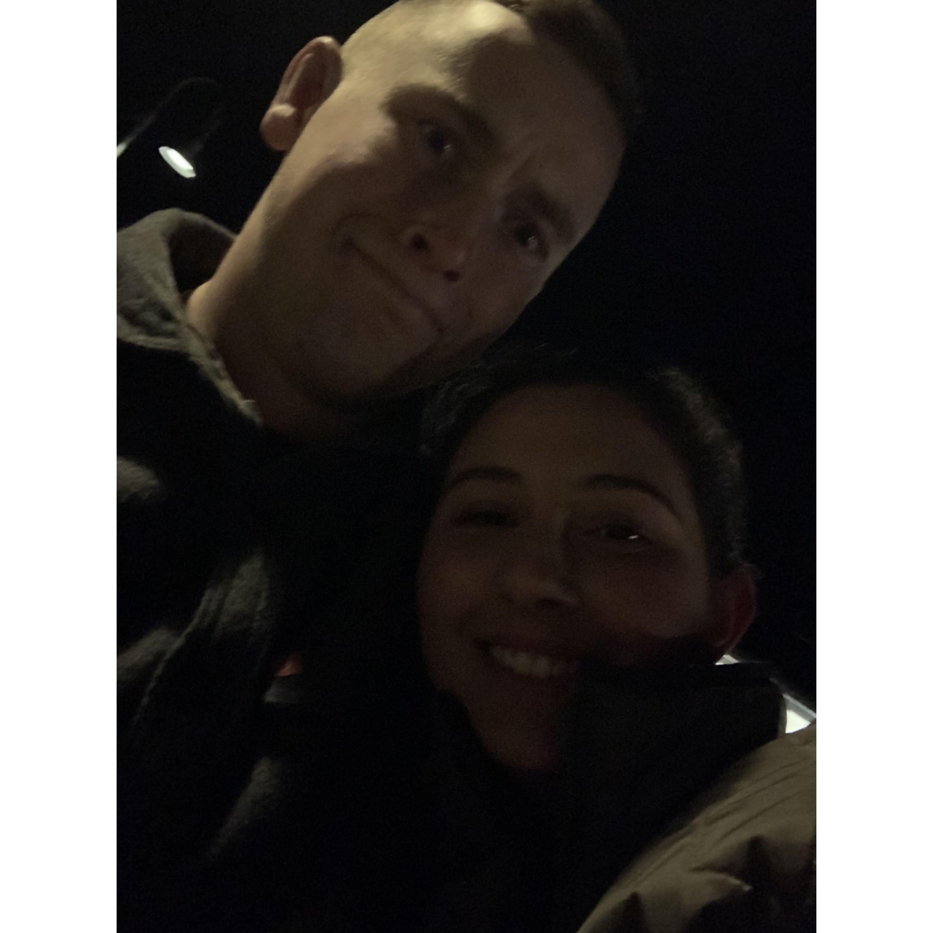 Our first date