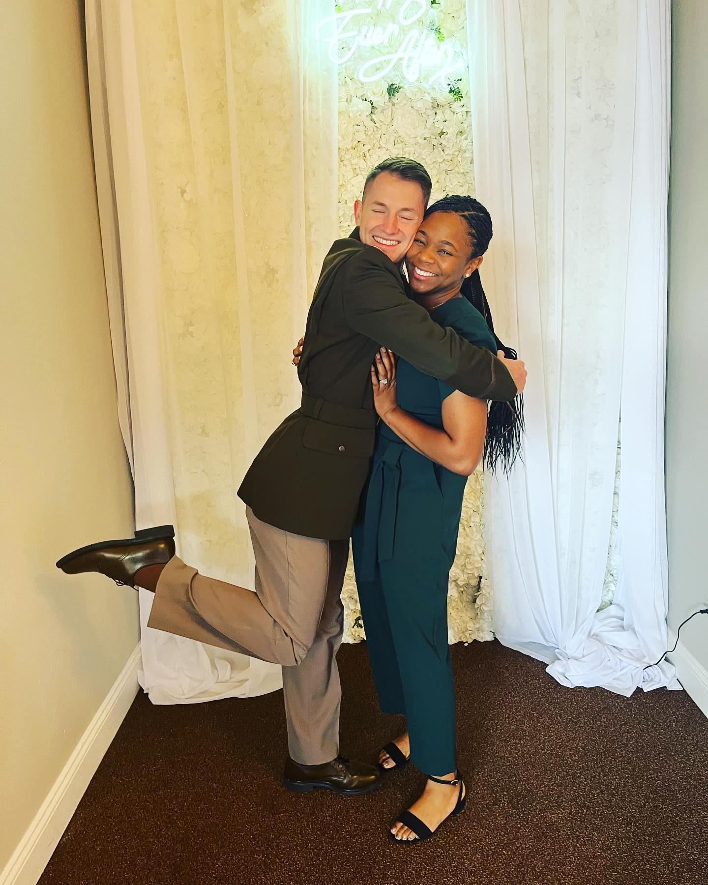 When we finally got engaged!