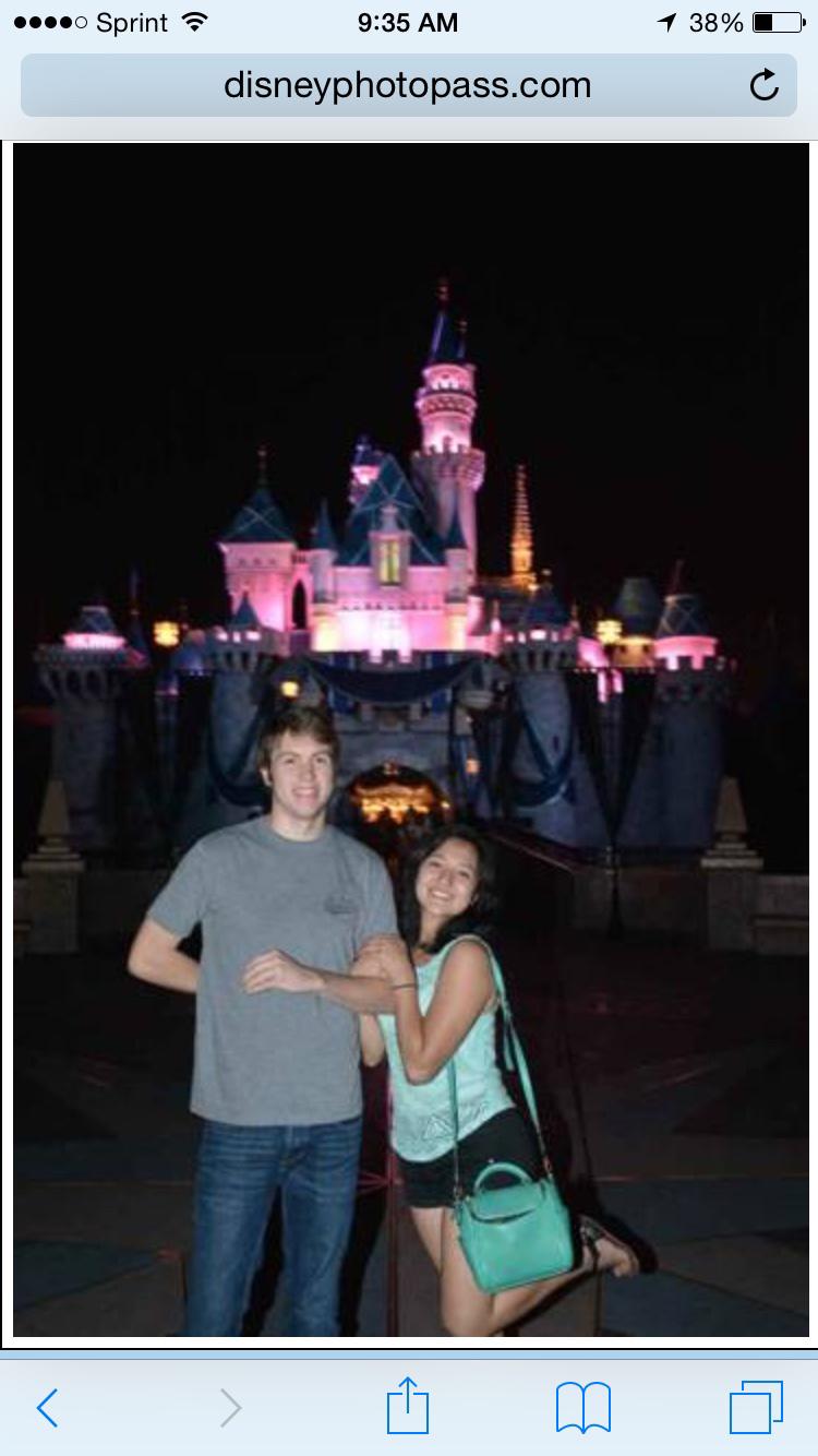 The start of our Disneyland obsession.