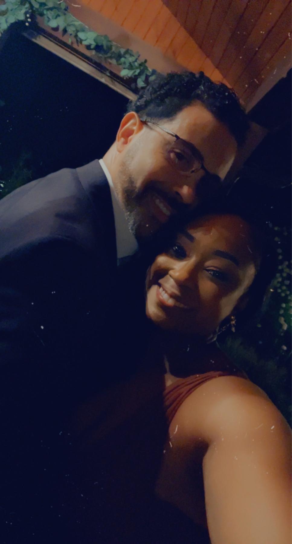 "Imagine meeting someone unexpectedly & you go on to get married and have a happy family. Thank you."