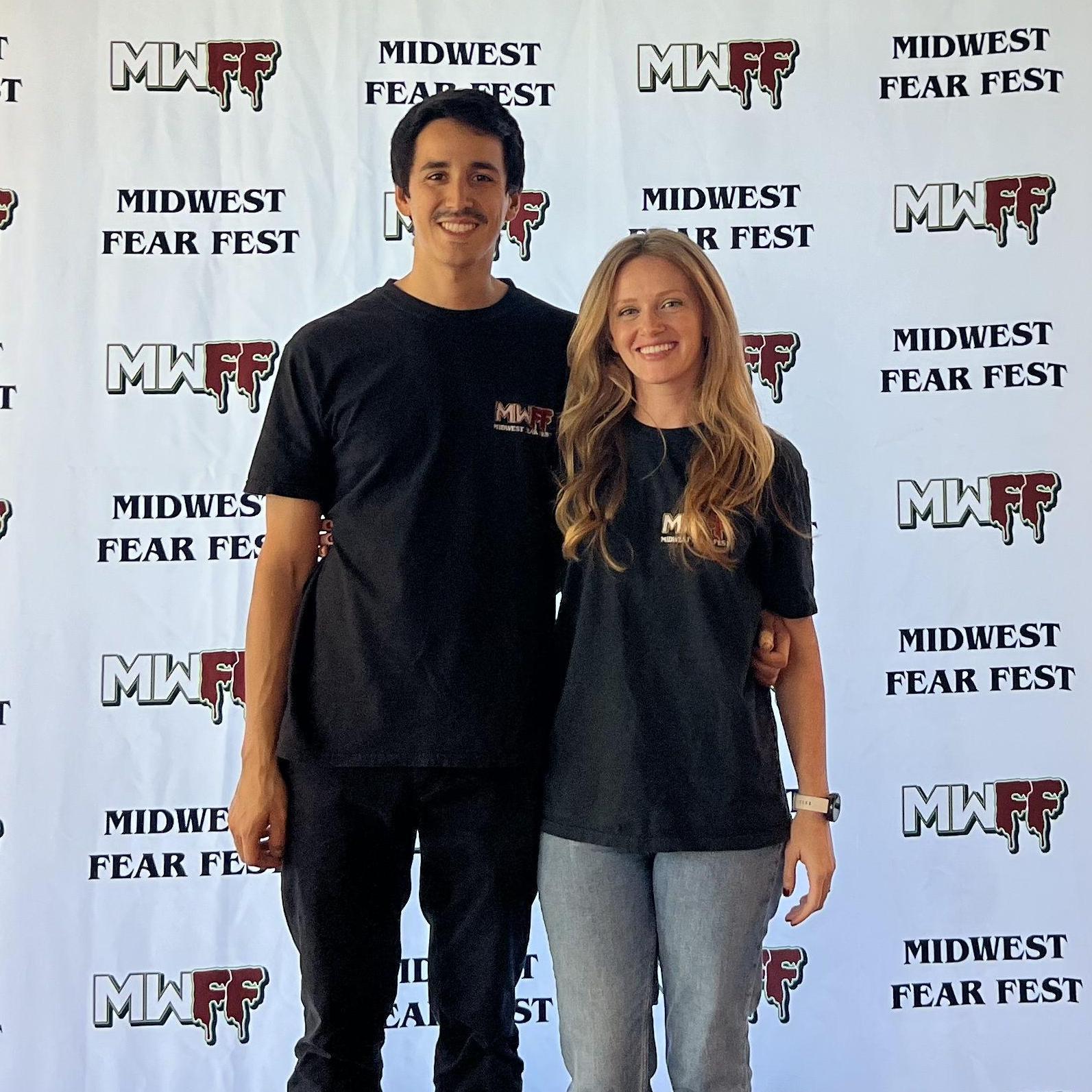 Dylan helped Tori launch the inaugural Midwest Fear Fest film festival (2024)