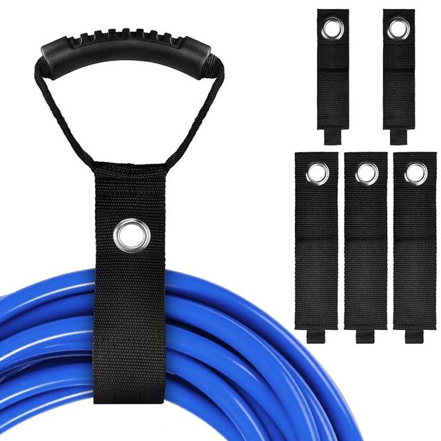 Christmas Gifts Stocking Stuffers for Men - 6 Pack Heavy-Duty Storage Straps Gifts for Men Dad Him Boyfriend Cable Straps for RV Accessories Extension Cord Organizer Workshop Organizers Garage Gadgets