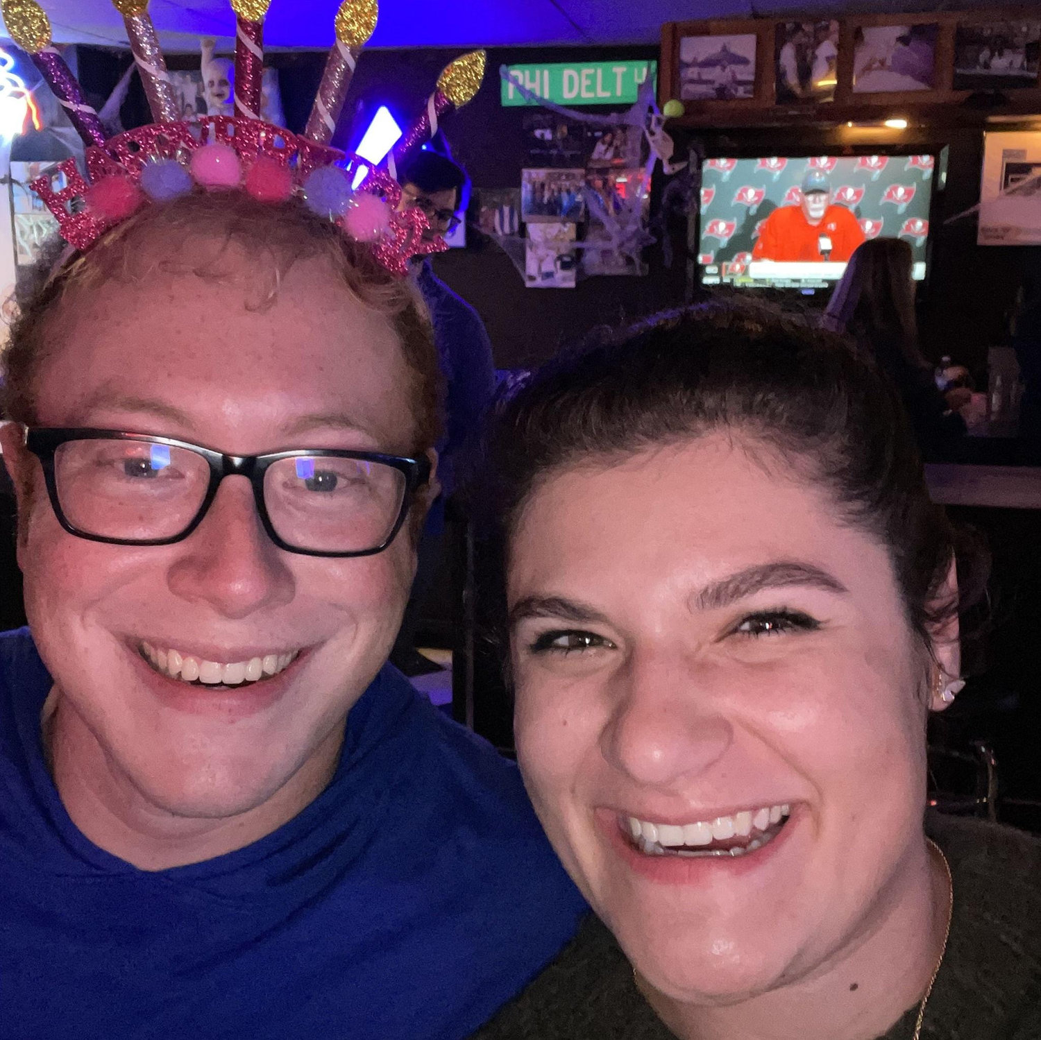 Oct 2021: Saylor rang in his 22nd birthday at the beloved Drake bar, West End!