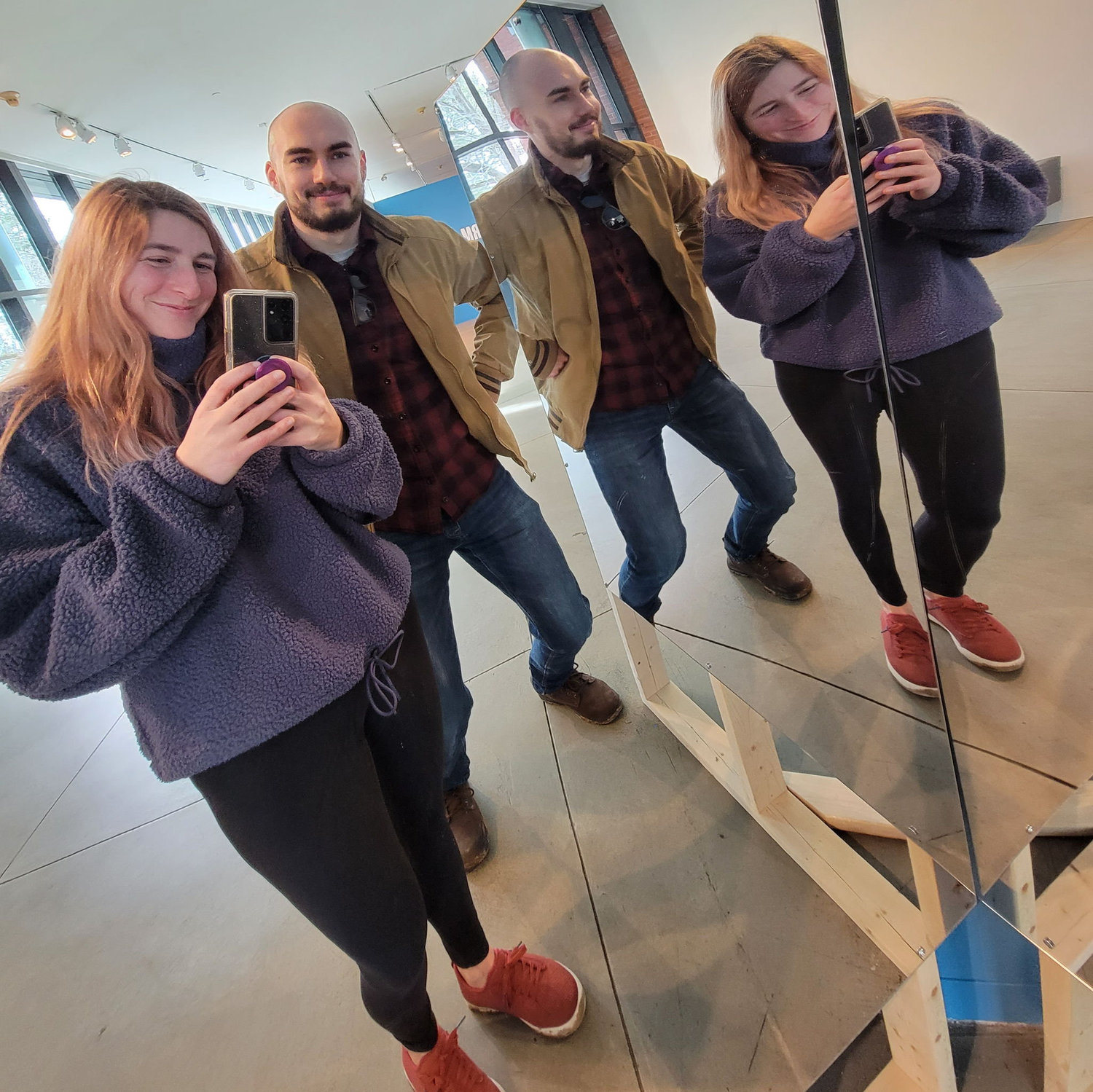 Having fun at the deCordova
