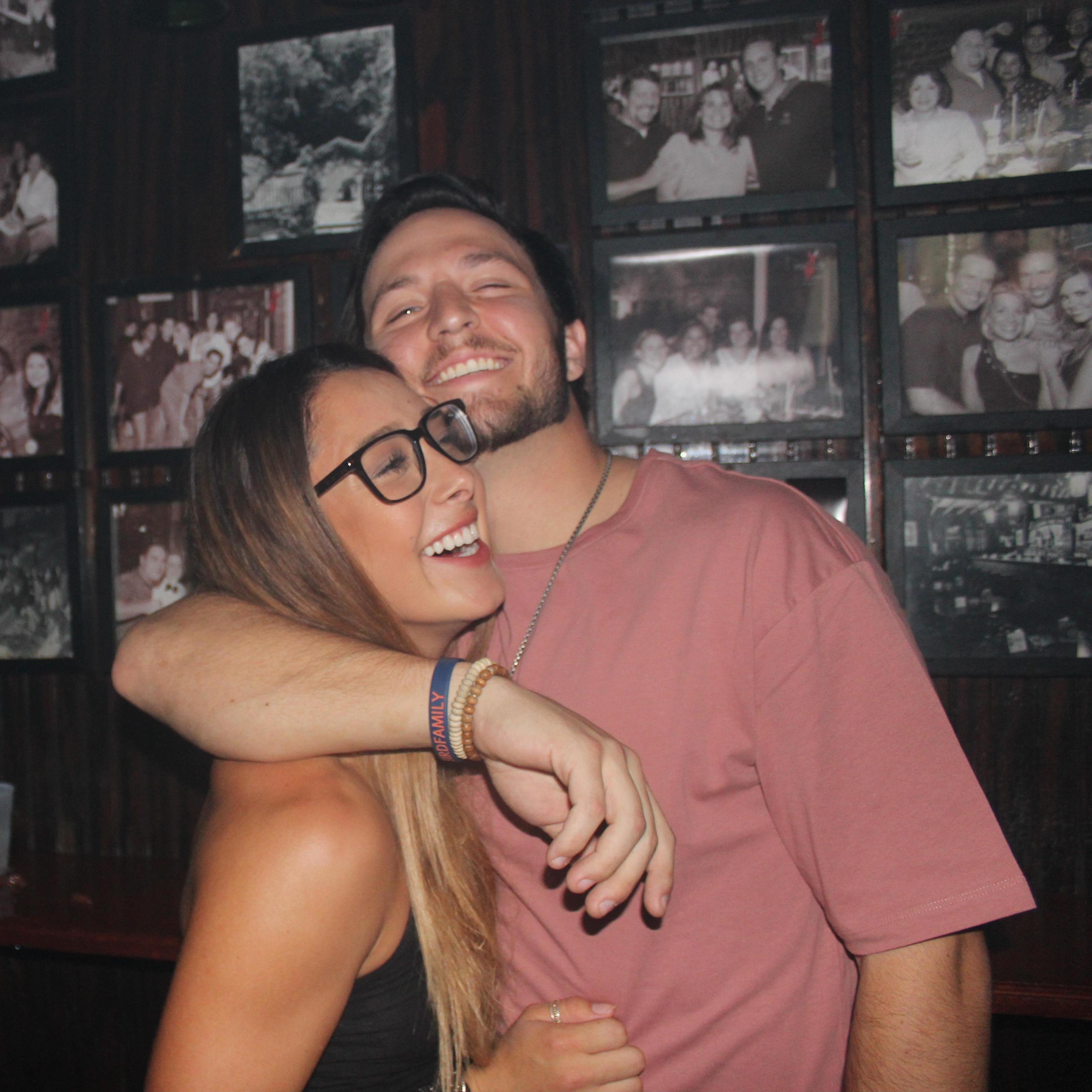 Our first picture together