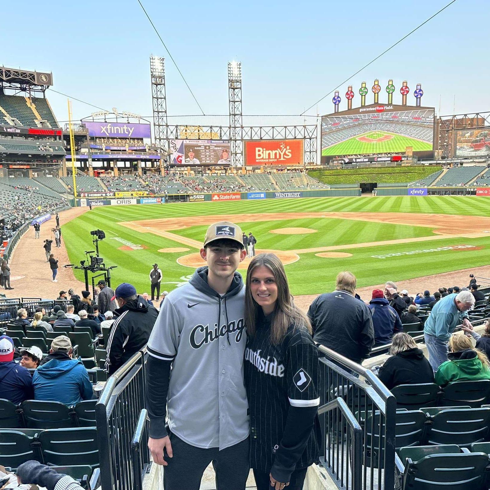 May 2023: One of many games cheering on our fav MLB team, Chicago White Sox!