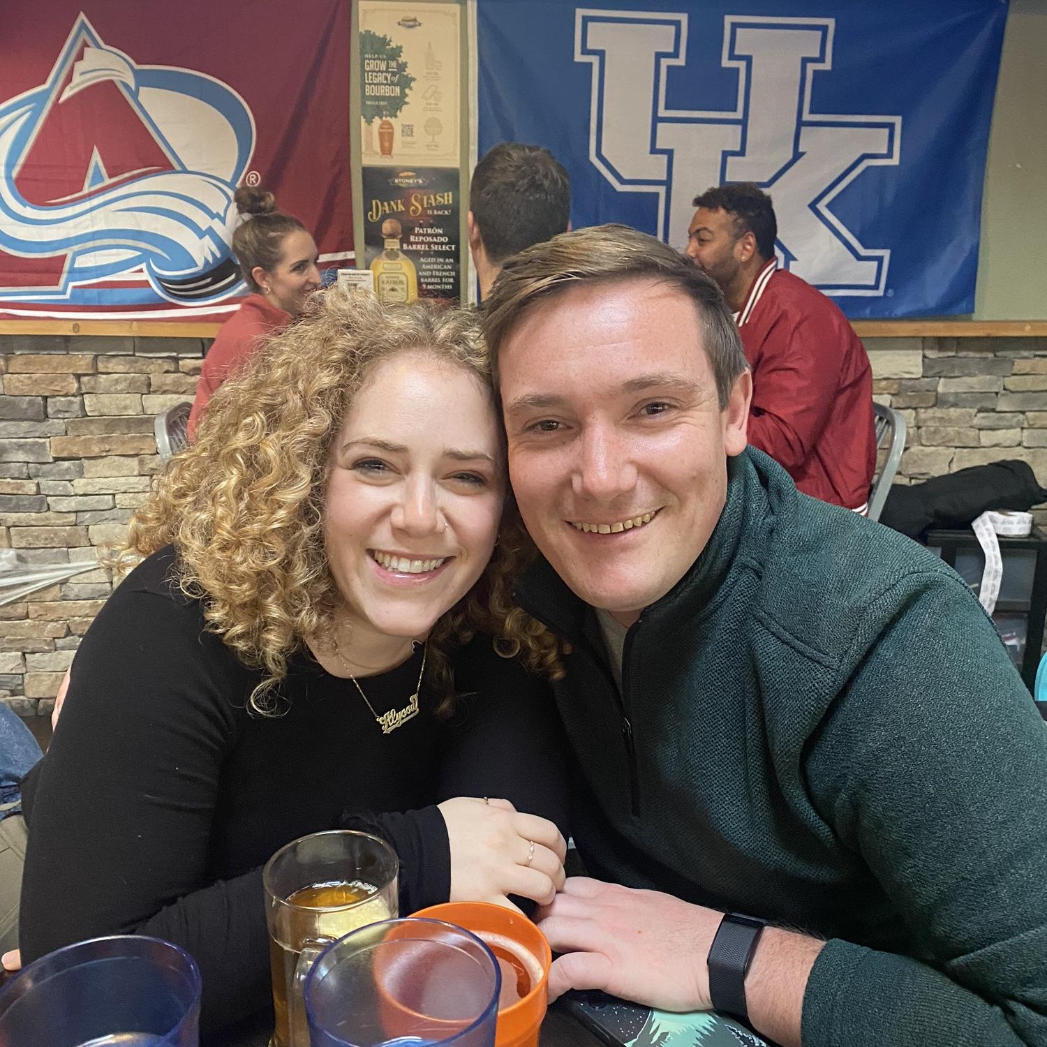 Our first picture together