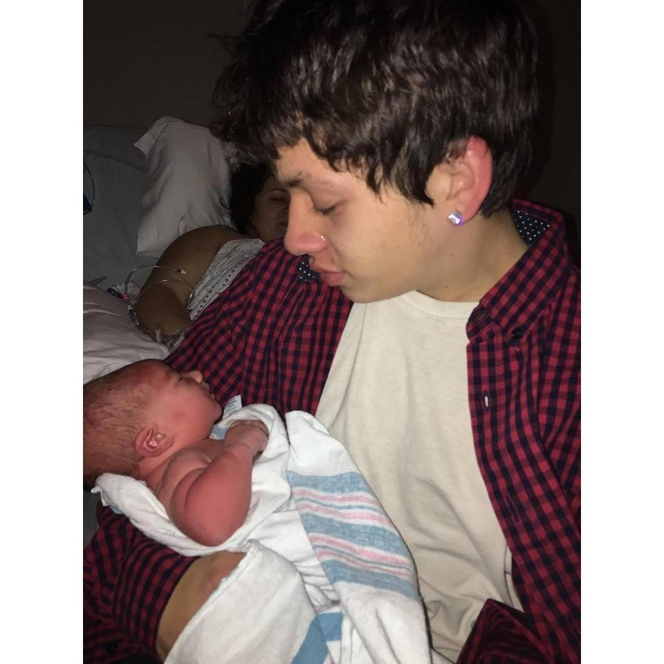 11/16/2017 the day we welcomed our sweet boy in to this big world!