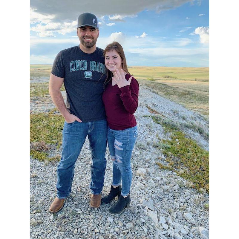 He proposed!